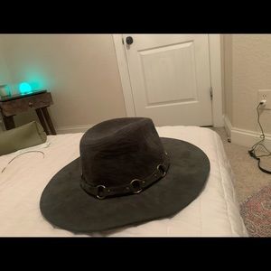 Velvet free people western hat